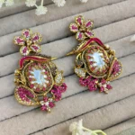 QUINA GULABI TURKISH STYLE EARRINGS