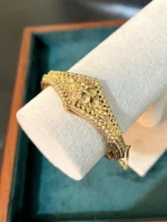 SADAF GOLDPLATED KANGAN MEDIUM SIZE