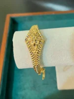 SADAF GOLDPLATED KANGAN MEDIUM SIZE - Image 2