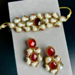 SINVA RUBY TURKISH STYLE JEWELLERY SET
