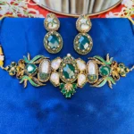 SIYARA GREEN TURKISH STYLE JEWELLERY SET