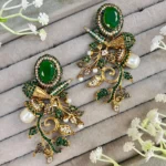 ZENIA GREEN EARRINGS