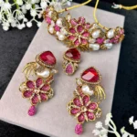 BAREERA RUBY NECKLACE SET