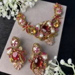 RAHAT GULABI NECKLACE SET